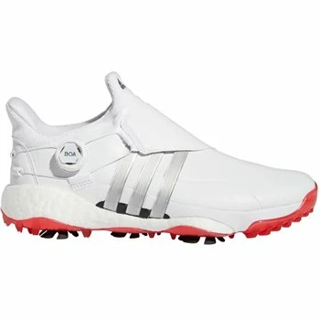 Adidas Tour360 22 BOA Golf Shoes - White / Vivid Red 3 Adidas Tour360 22 BOA Golf Shoes - White / Vivid Red