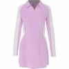 Adidas Youth Girls L/S Golf Junior Dress - Bliss Lilac 2 Adidas Youth Girls L/S Golf Junior Dress - Bliss Lilac -Club Grips Sales Store adidas youth girls l s golf dress