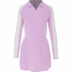 Adidas Youth Girls L/S Golf Junior Dress - Bliss Lilac