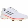 Adidas ZG21 Special Edition Golf Shoes - White / Core Black / Solar Red - Size: 15