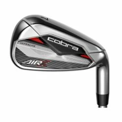 New And Used Cobra AIR-X Grey/Red Combo Iron Set Golf Clubs -Club Grips Sales Store cobra air x grey red combo iron set 2