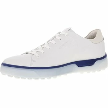 ECCO Tray Golf Shoes - White / Blue - Size: 12 (EUR 46) 4 ECCO Tray Golf Shoes - White / Blue - Size: 12 (EUR 46) - Image 2