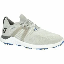 Used FootJoy HyperFlex Previous Season Shoe Style Golf Shoes - White / Blue - Size: 11.5