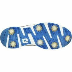 Used FootJoy HyperFlex Previous Season Shoe Style Golf Shoes - White / Blue - Size: 11.5 -Club Grips Sales Store footjoy hyperflex golf shoe 3