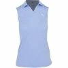 Puma Girl's Heather Junior Polo Shirt - Serenity Heather Size: XL -Club Grips Sales Store puma girls heather shirt