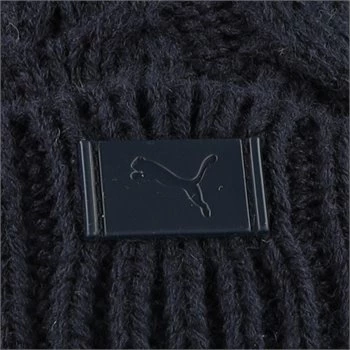 Puma W Cable Pom Beanie Women Knit Hat 4 Puma W Cable Pom Beanie Women Knit Hat - Image 3