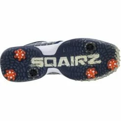 Used SQAIRZ Arrow Lion Golf Shoes - White / Tartan -Club Grips Sales Store sqairz arrow lion golf shoe 3