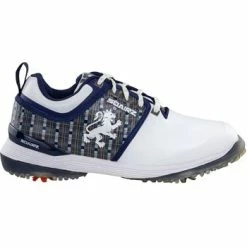 Used SQAIRZ Arrow Lion Golf Shoes - White / Tartan -Club Grips Sales Store sqairz arrow lion golf shoe 5