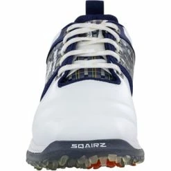 Used SQAIRZ Arrow Lion Golf Shoes - White / Tartan -Club Grips Sales Store sqairz arrow lion golf shoe 6