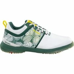 Used SQAIRZ Limited Edition Sir Nick Faldo Augusta 11 Golf Shoes - White / Green - Size: 13 -Club Grips Sales Store sqairz limited edition sir nick faldo augusta 11 golf shoe 4