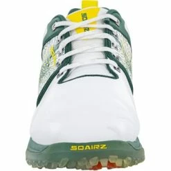Used SQAIRZ Limited Edition Sir Nick Faldo Augusta 11 Golf Shoes - White / Green - Size: 13 -Club Grips Sales Store sqairz limited edition sir nick faldo augusta 11 golf shoe 5