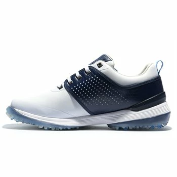 SQAIRZ Open Golf Shoes - White / Blue - Size: 8.5 4 SQAIRZ Open Golf Shoes - White / Blue - Size: 8.5 - Image 2
