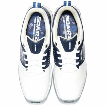 SQAIRZ Open Golf Shoes - White / Blue - Size: 8.5 5 SQAIRZ Open Golf Shoes - White / Blue - Size: 8.5 - Image 3