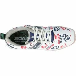 Used SQAIRZ Speed John Daly Golf Shoes - White / Red / Blue / Red - Size: 7 -Club Grips Sales Store sqairz speed john daly golf shoe 2