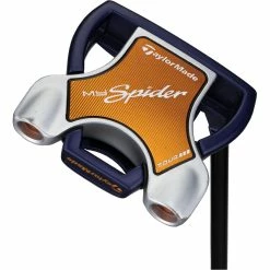 New And Used TaylorMade MySpider Tour Blue/Orange Putter Golf Clubs -Club Grips Sales Store taylormade myspider tour blue orange putter 2