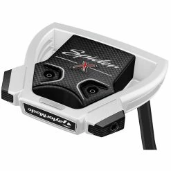 New And Used TaylorMade Spider X Chalk/White Single Bend Putter Golf Clubs -Club Grips Sales Store taylormade spider x chalk white single bend putter 3