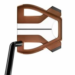 New And Used TaylorMade Spider X Copper/White Single Bend Putter Golf Clubs -Club Grips Sales Store taylormade spider x copper white single bend putter 2