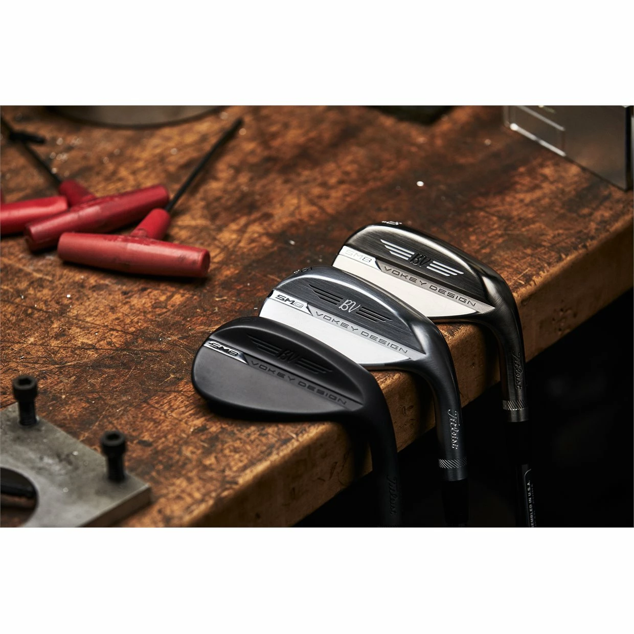 New And Used Titleist Vokey SM8 Tour Chrome S Grind Wedge Golf Clubs 6 New And Used Titleist Vokey SM8 Tour Chrome S Grind Wedge Golf Clubs - Image 4